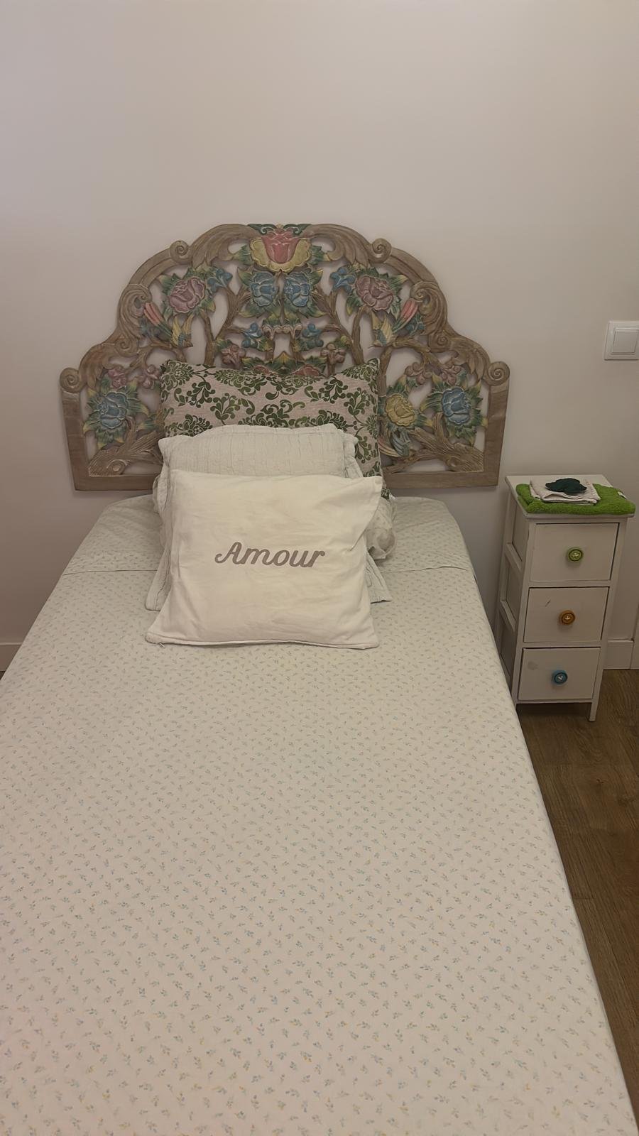habitación amplia, exterior y luminosa para una estudiante en Madrid capital, zona universitaria