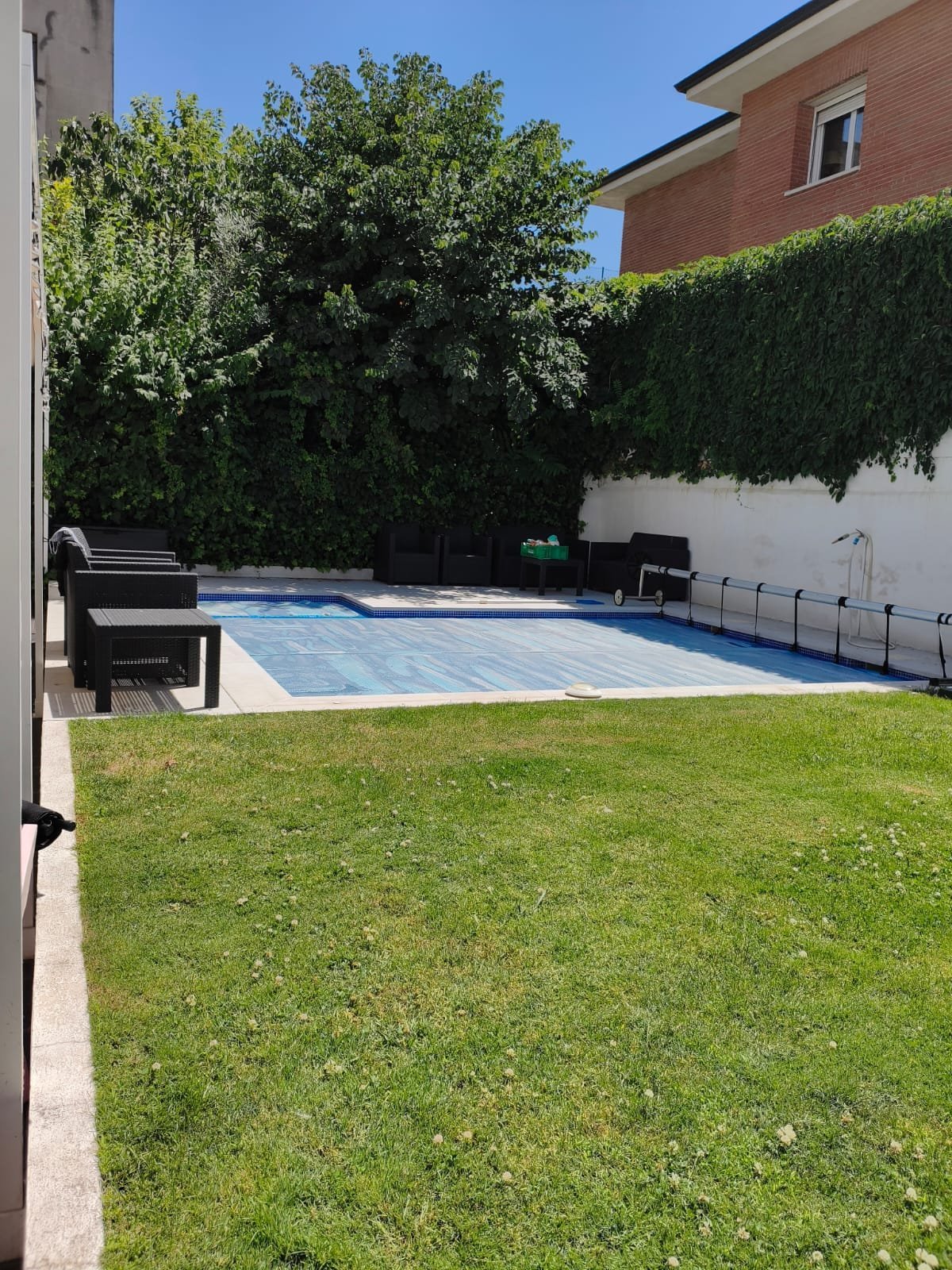 Habitación doble con baño en suite en Chamartín