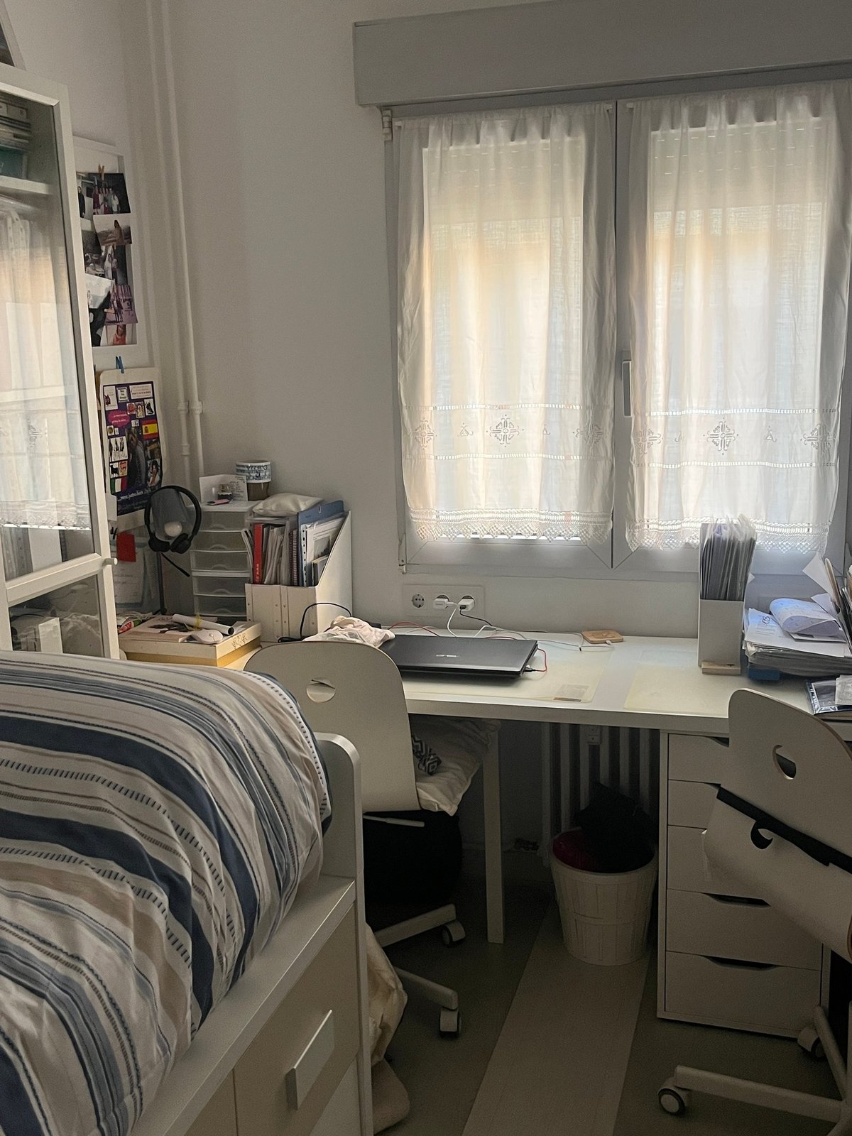 Habitación individual con baño propio en zona Avenida de América